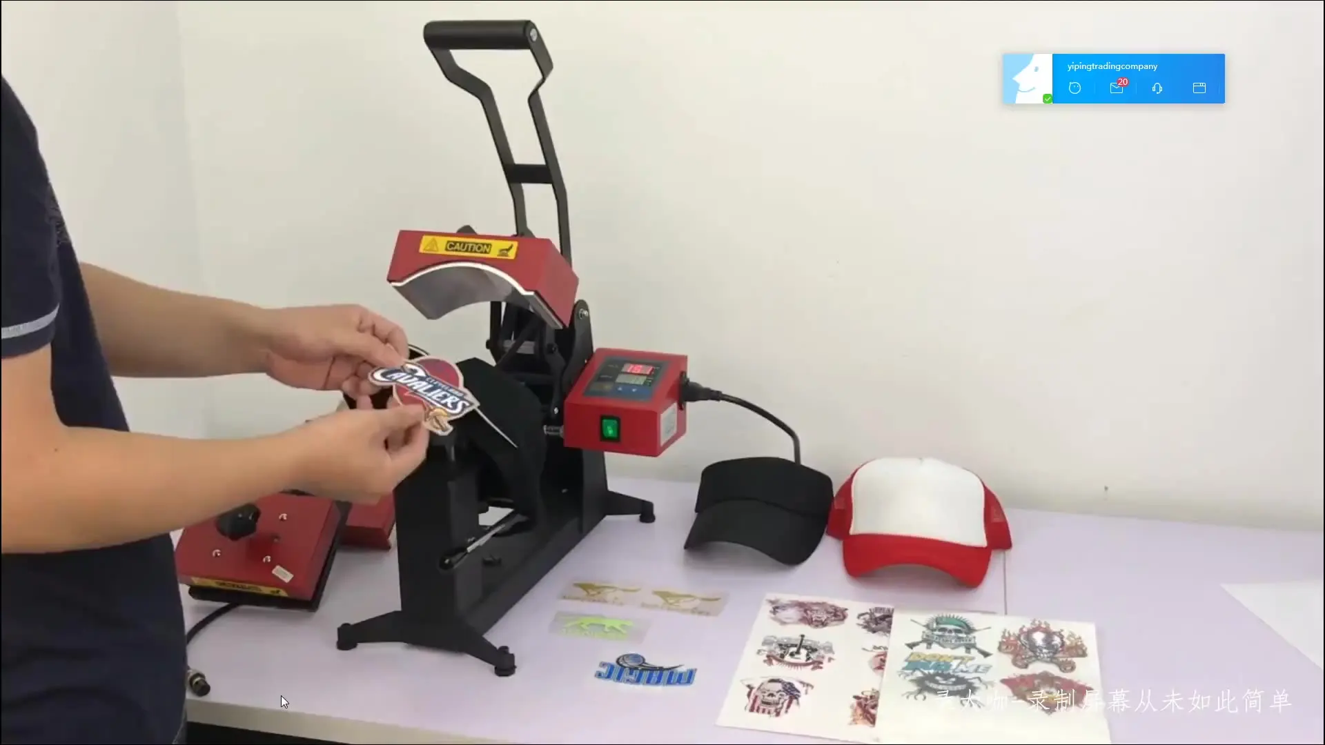 

sublimation heat press machine Hats printing machine Heat press machine for hat