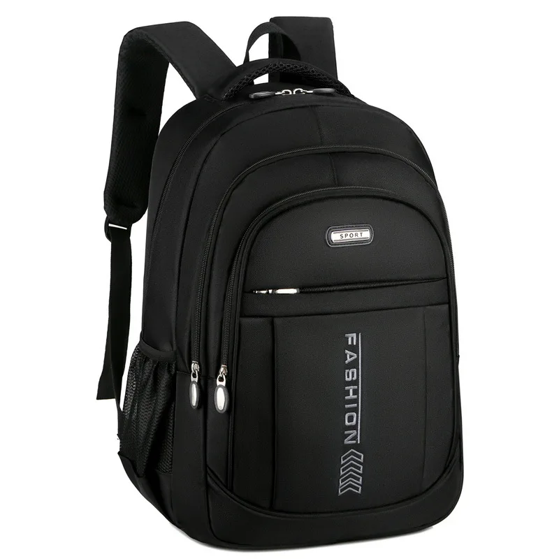 

Large Capacity Men Backpacks School Bag for Boys Teenage Nylon Black Back Pack Male Bagpack 2021 New
