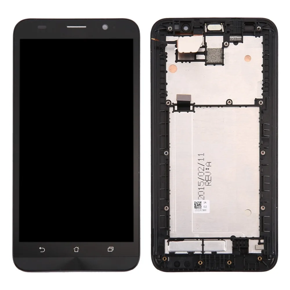 Высококачественный ЖК-экран и дигитайзер в сборе для Asus ZenFone 2/ZE550ML с рамкой |