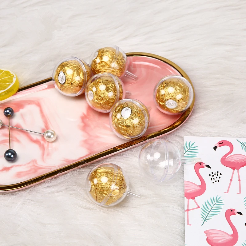 

Chocolate Tori Stand Acrylic Transparent Flower Bouquet Making Diy Materials Chocolate Holder Creative Valentine's Day