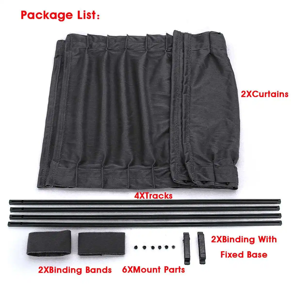 2х Универсальный Автомобильный оконный козырек сетка для занавесок