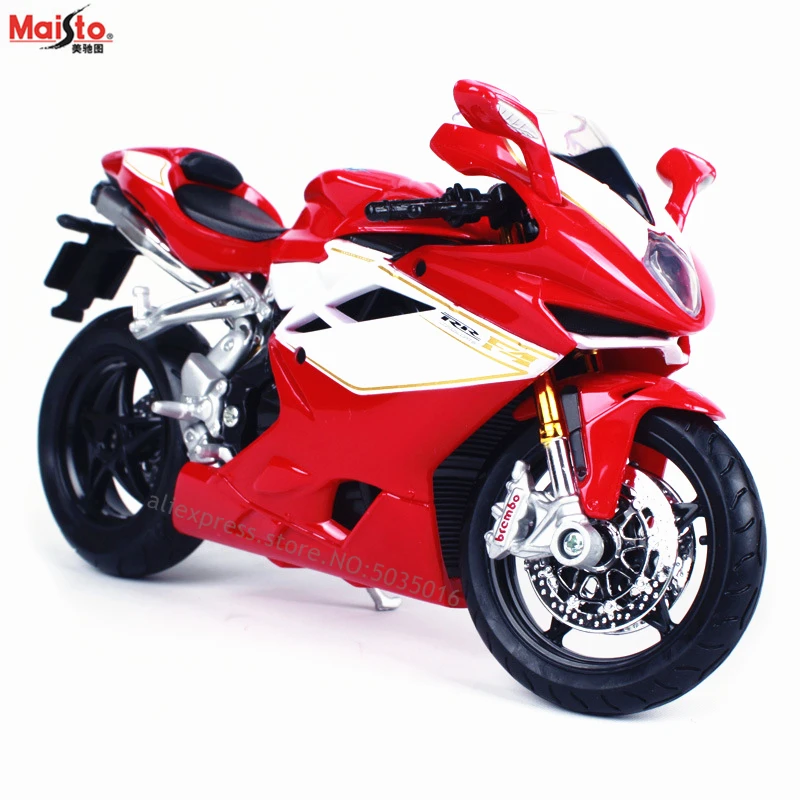 Maisto 1:12 2012MV Augusta F4RR моделирование сплав мотокросса серии оригинальный
