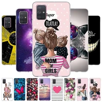a for samsung galaxy a71 case soft silicone back cover phone case on for samsung a71 a 71 sm a715f tpu bumper case cover coque