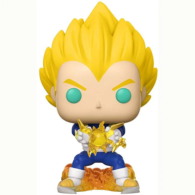 669 no box Funko pop ular супер Драконий жемчуг Гоку VegetaVinyl фигурка куклы игрушки для подарки на день рождения - Цвет: 669 no box