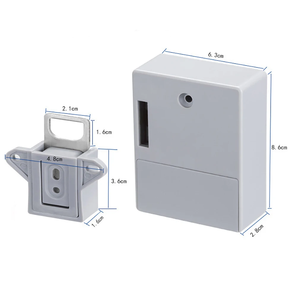 Smart Design Invisible Hidden RFID Free Opening Intelligent Sensor Cabinet Lock Locker Wardrobe Shoe Drawer Door | Электроника