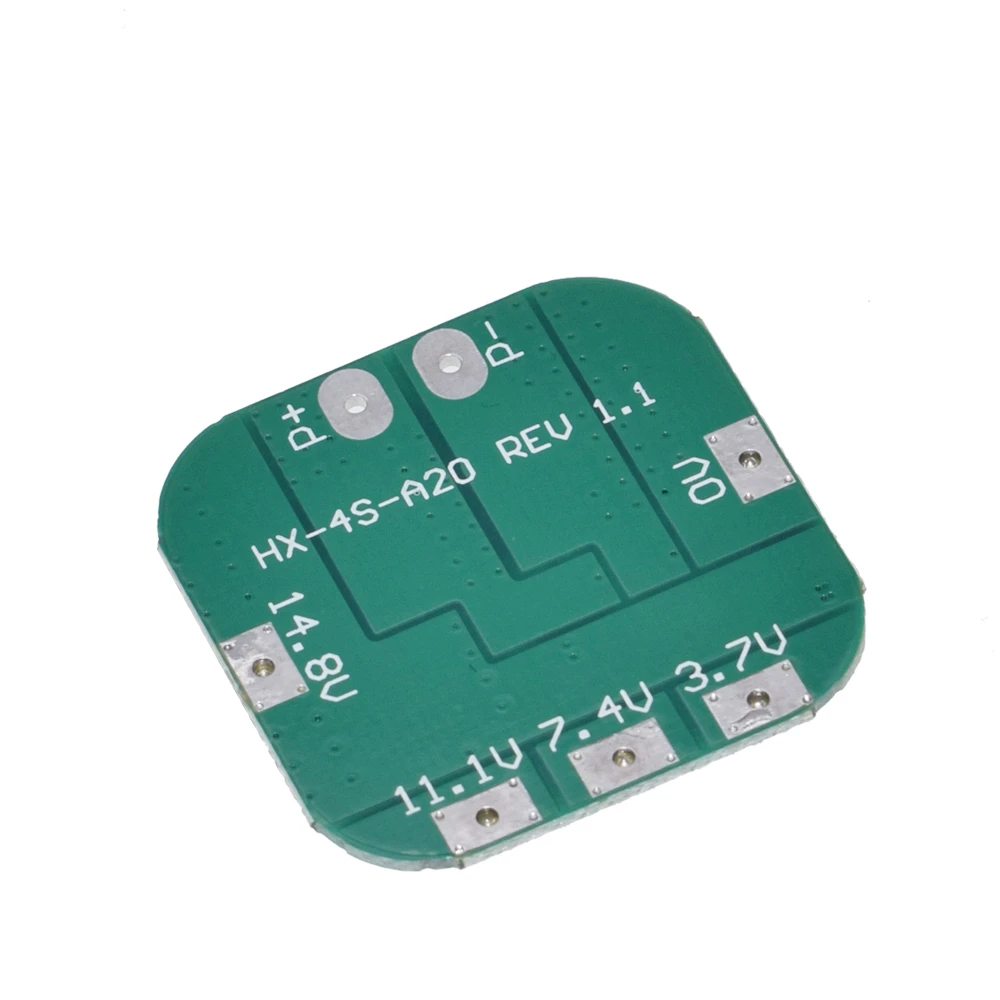 10 шт. 4S 14 8 V/16 V 20A пик литий-ионный БМС PCM Батарея Защитная плата BMS для литий LicoO2 Limn2O4