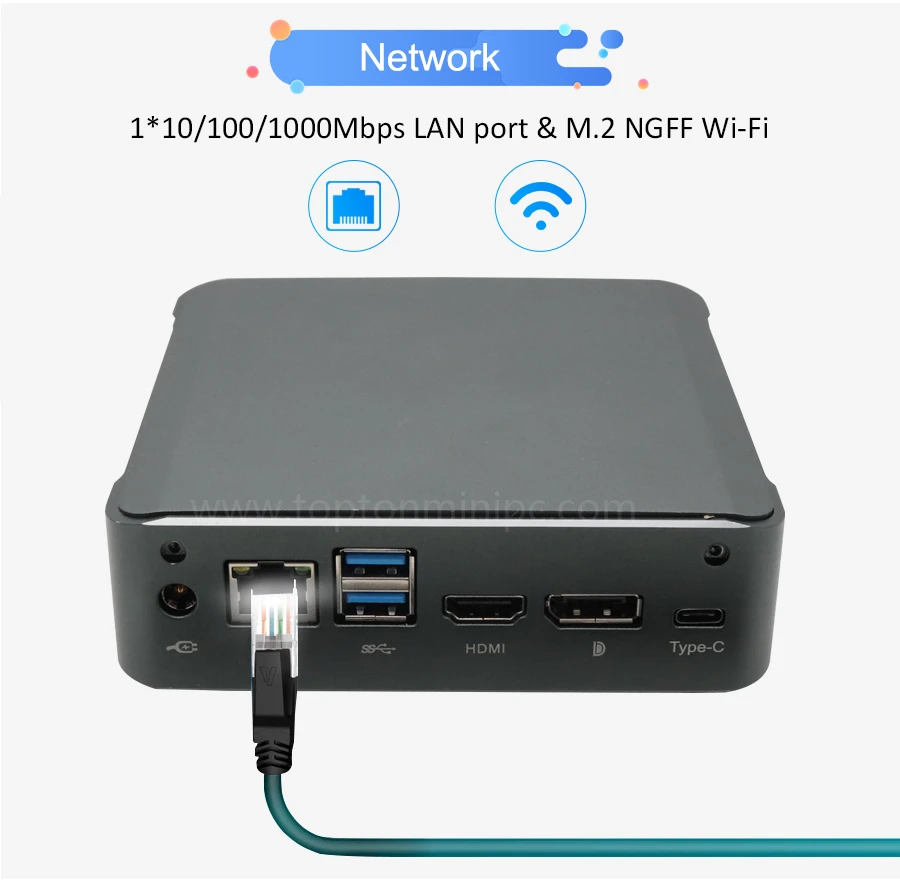 Супер Мини ПК Intel i7-8565U I5-8265U I3-8145U 2* DDR4 M.2 NVMe карман Nuc Портативный компьютер Windows 10 USB-C 4K 60fps HDMI2.0 DP