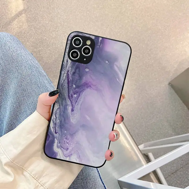 

Gradient marble water pattern Phone Case For iPhone 5 5s se 6 6s 6spluse 7 7plus 8 x xr xs 11 12 Cover Fundas Coque