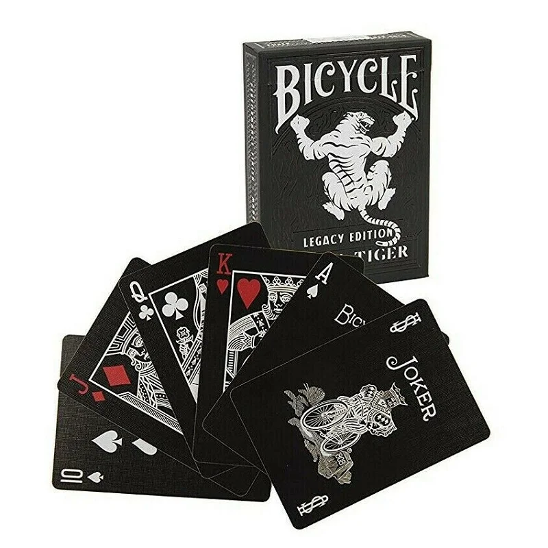 Велосипед Black Tiger Legacy Edition игральные карты Ellusionist Deck USPCC Коллекционная покерная