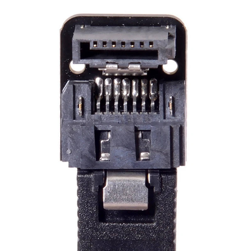 

Sata 7Pin Female To 7Pin Male 90 Degree Angled Adapter Mainboard Motherboard For Desktops Ssd Hdd