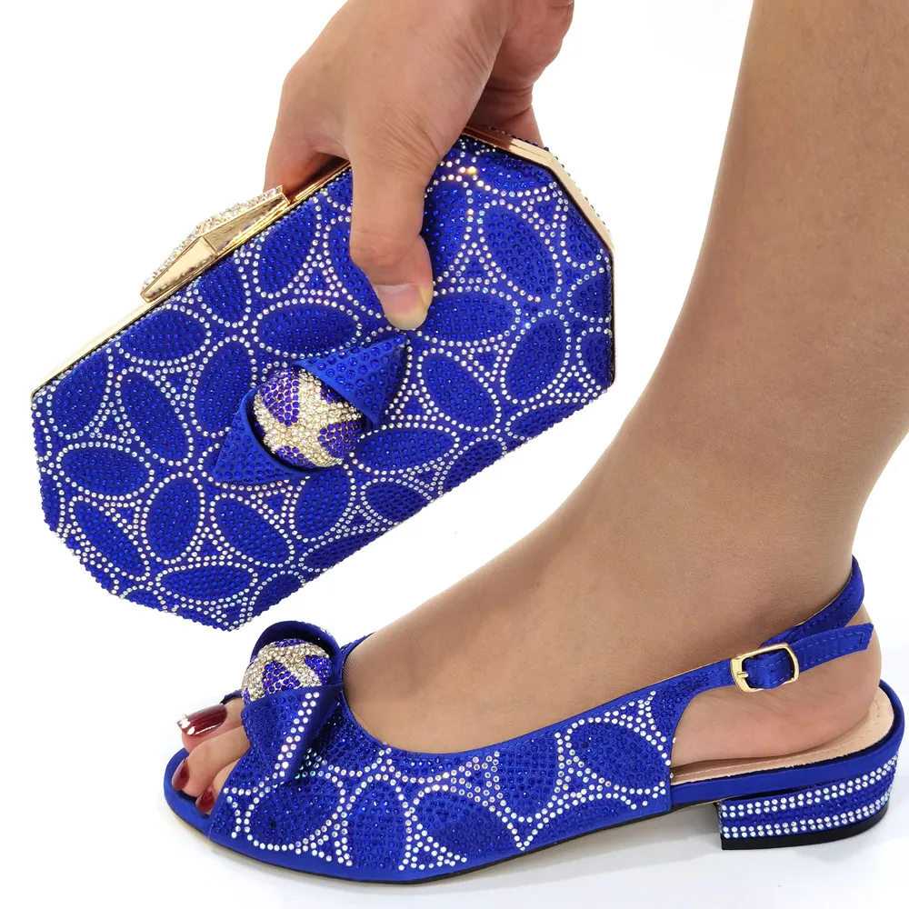 Doershow хорошая цена итальянский комплект из обуви и сумки в африканском стиле