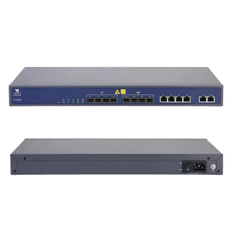 Оптоволоконный линейный Терминал FTTH L3 GEPON OLT с 4 портами V1600D4 экономичный от V
