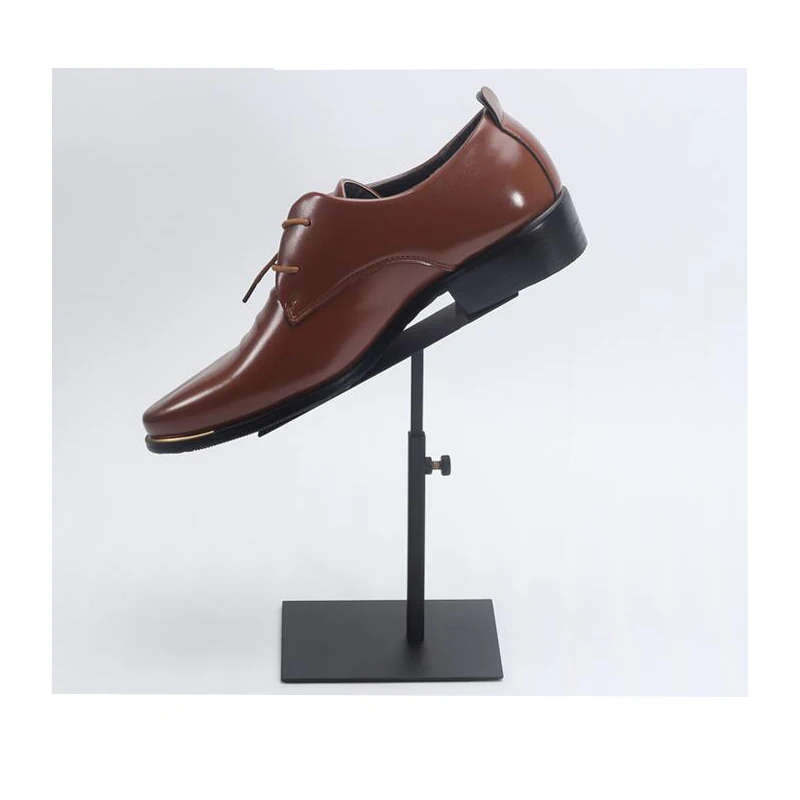 Стойка для демонстрации черной обуви стойка мужской магазина одежды