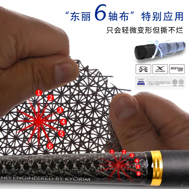 Новая японская импортная супертонкая искусственная рыболовная удочка 5 3 м