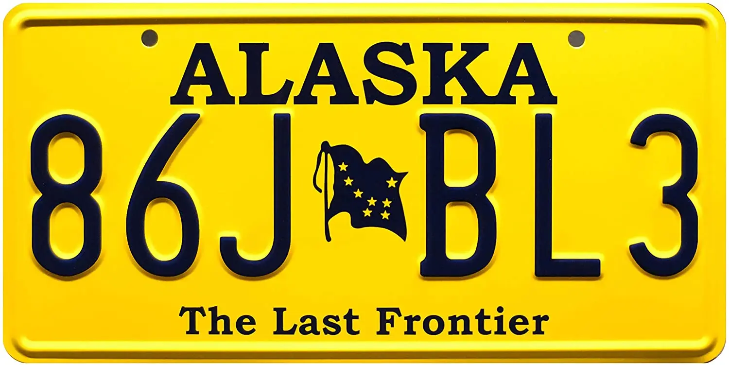 

Celebrity Machines El Camino | 86J BL3 | Metal Stamped License Plate