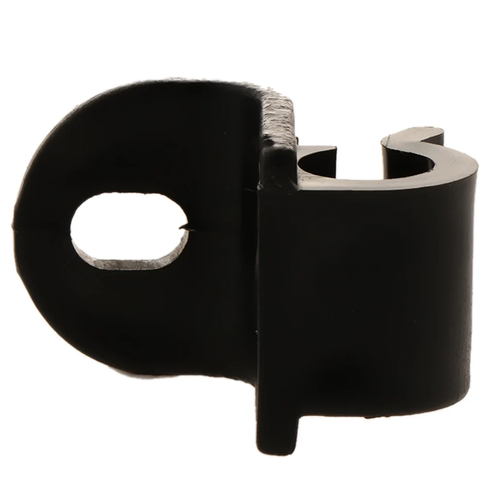 

Black Reusable Motocross Brake Line Pipe J-style Clip Buckle Cable Housing Clip