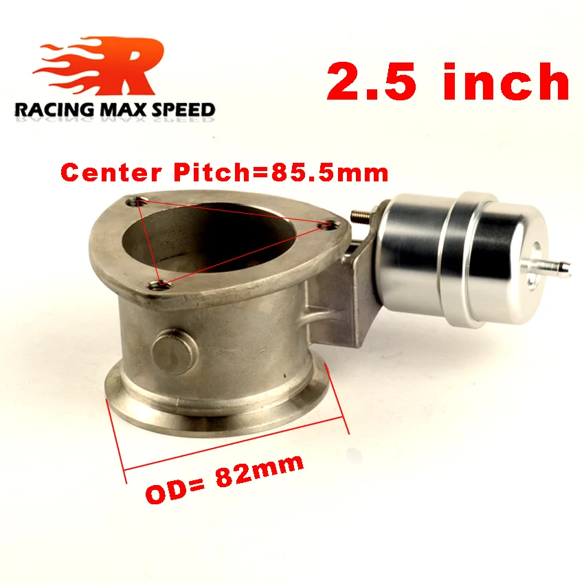 2 5 &quotдюймов 63 мм Электрический Выпускной клапан глушителя система выреза пульт