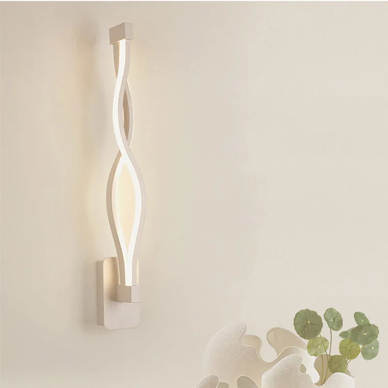 Светодиодный настенный светильник в скандинавском стиле настенные светильники