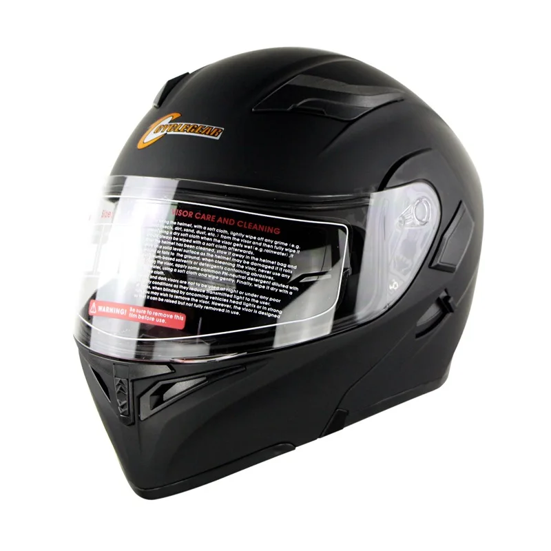 

Motorcycle racing helmet, double lens, uncovering helmet, riding in winter, warm electric vehicle safety helmet 902
