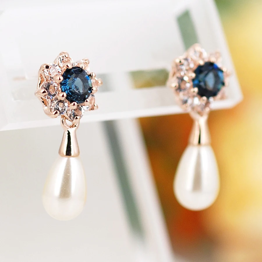 Серьги-клипсы без пирсинга ювелирные изделия на день матери модные