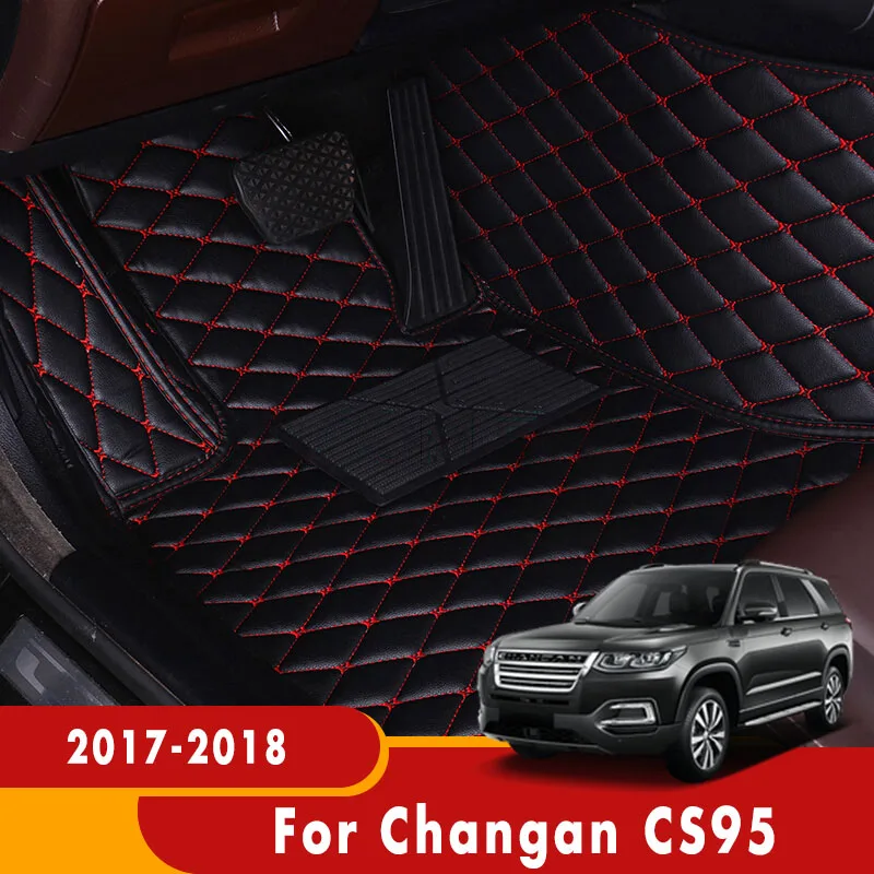 

Ковры для Changan CS95 CS 95 2017 2018, индивидуальные 3D автомобильные коврики, коврики для интерьера, коврики для ног, Аксессуары для автомобилей