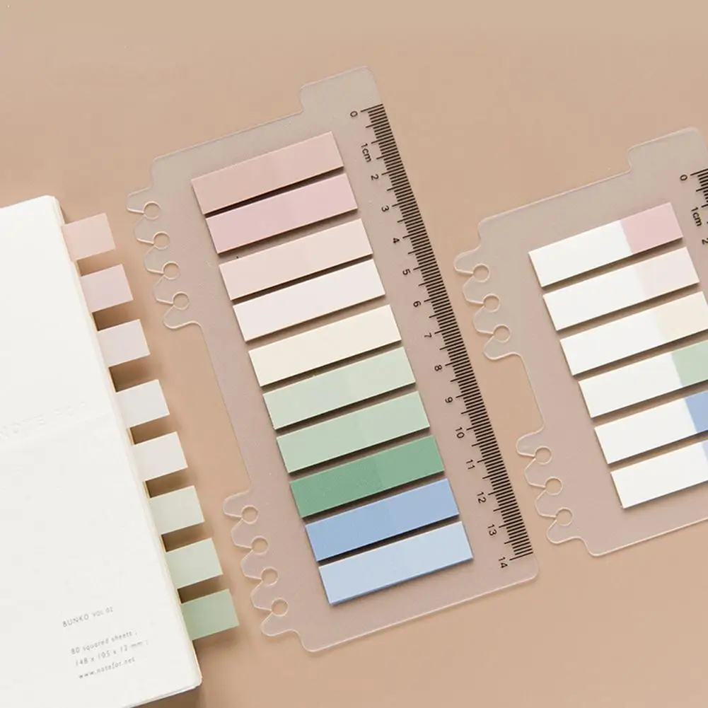 1 шт. случайные цвета ПЭТ водонепроницаемый планировщик наклейки индекс липкие