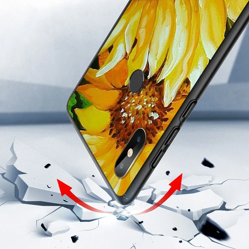 

For Xiaomi Mi 10T 10 9T 9SE 9 8 Pro Lite Ultra 5 Case Floral Daisy Sunflower Flower For Xiaomi Mi Note 10 Pro Lite Phone Case