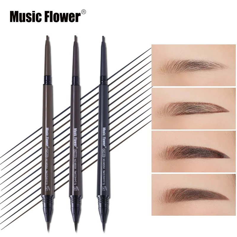 Music Flower брендовый косметический макияж для глаз матовый натуральный карандаш