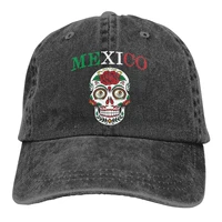 mexico soccer the baseball cap peaked capt sport unisex outdoor custom mexican sugar skull funny hats