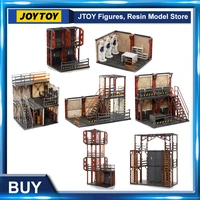 joytoy 118 action figures building mecha depot monitoring medical area model toys collection birthday gifts