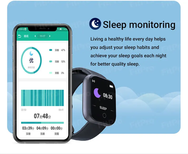 2 шт. водонепроницаемые умные часы с измерением пульса и давления - купить по