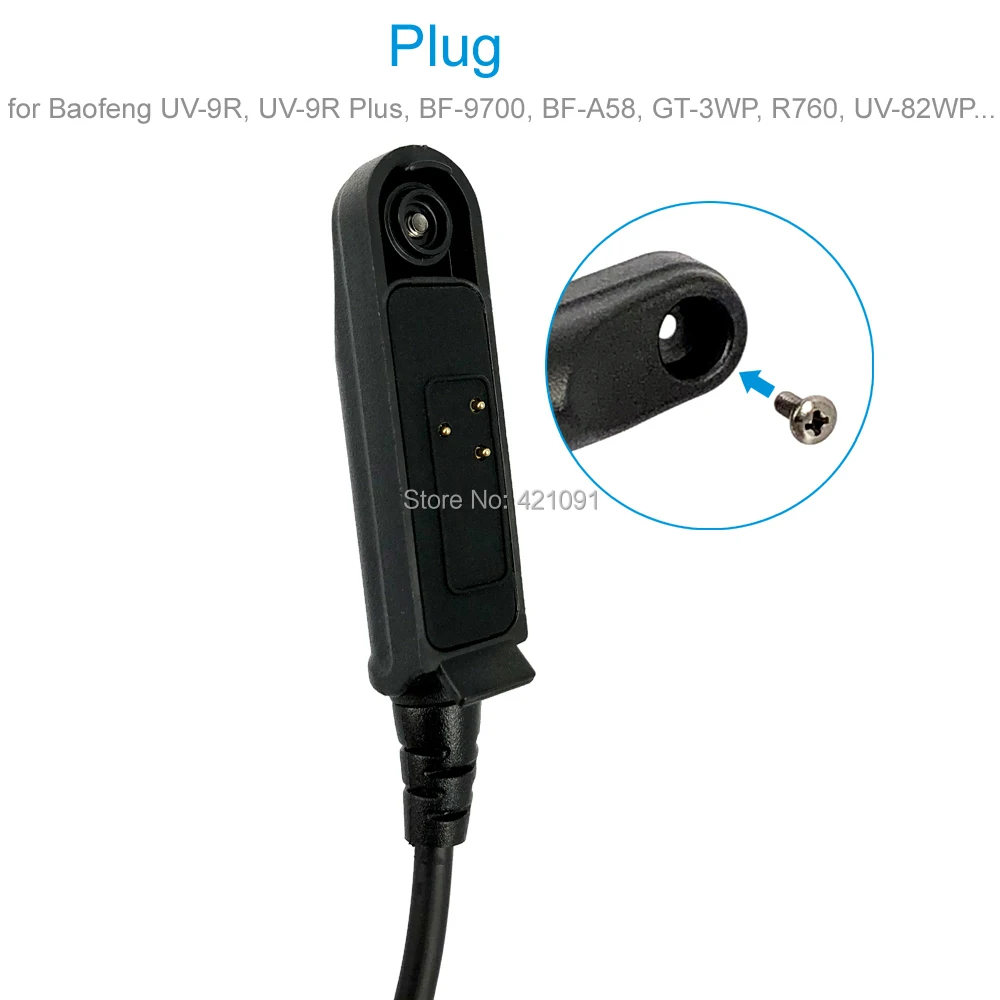 FTDI Chip USB Programming Cable for Baofeng UV-XR UV-9R Puls BF-9700 BF-A58 UV-5S GT-3WP R760 UV-82WP Walkie Talkie