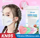 Маска с рыбками KN95 FFP2, Детские корейские сертифицированные маски, многоразовая маска для детей