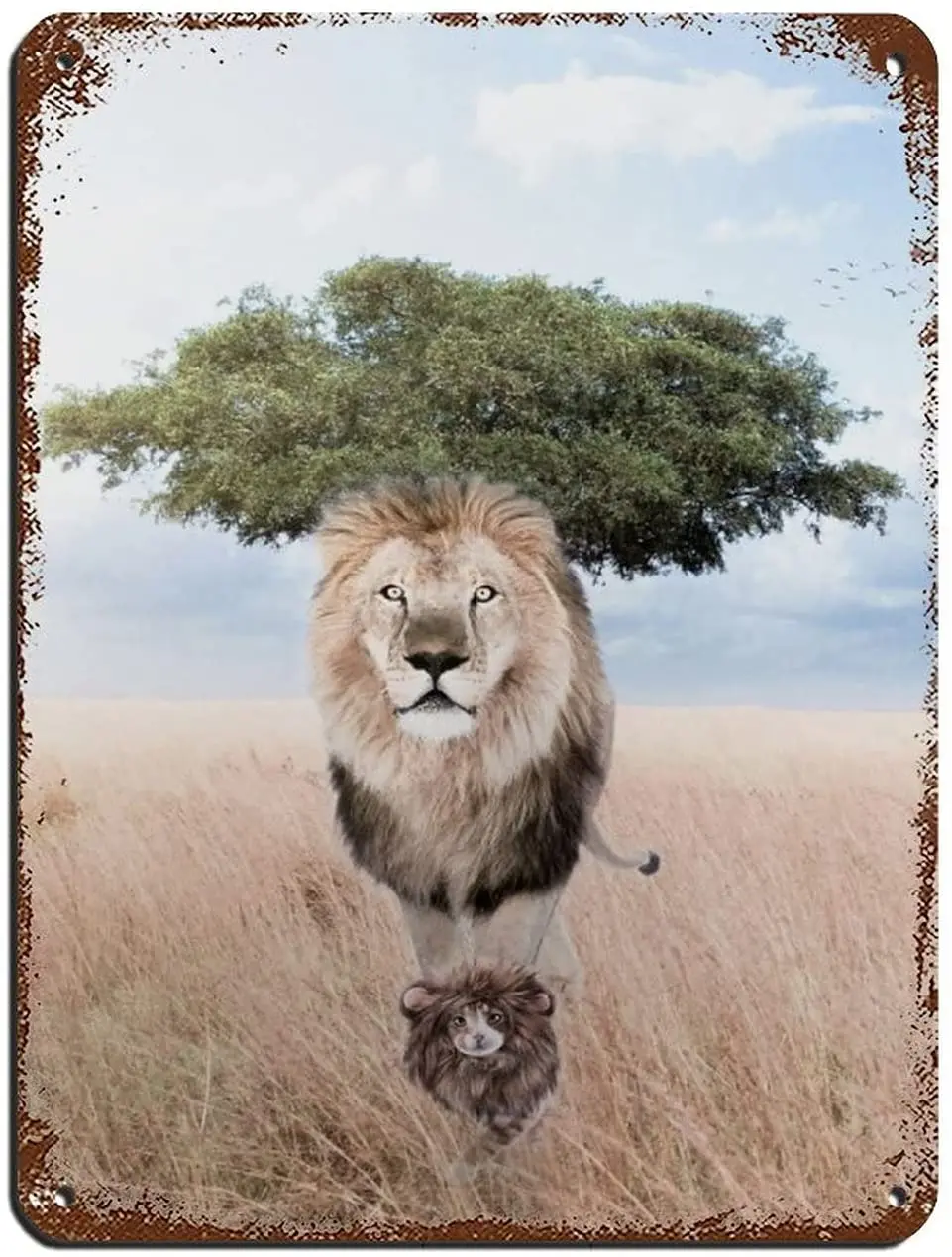 

Vintage Color Animals And Nature Art Poster 131 Tin Sign Vintage Metal Pub Club Cafe bar Home Wall Art Decoration