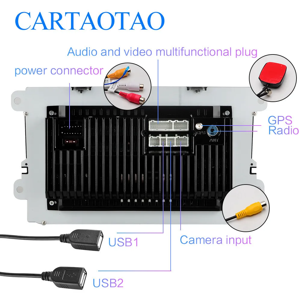 9&quotAndroid 10 2 din Car radio GPS Navigation for VW Skoda Golf 5 6 Tiguan Passat B6 Jetta POLO video multimedia player 360 camera |