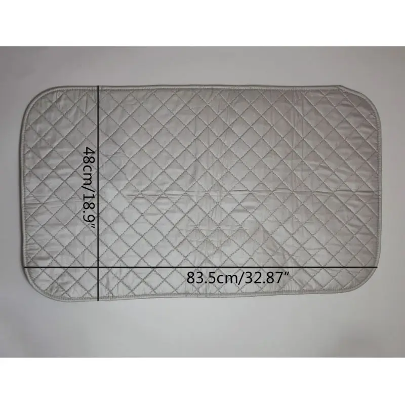 

3Pcs/Set Portable Folding Clothes Ironing Board Mat Safe Insulation Waterproof Non-slip Silicone Iron Pad Protective Scorch K0AB