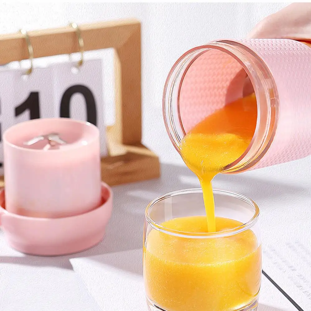 400 мл портативная соковыжималка электрический USB Перезаряжаемый блендер для