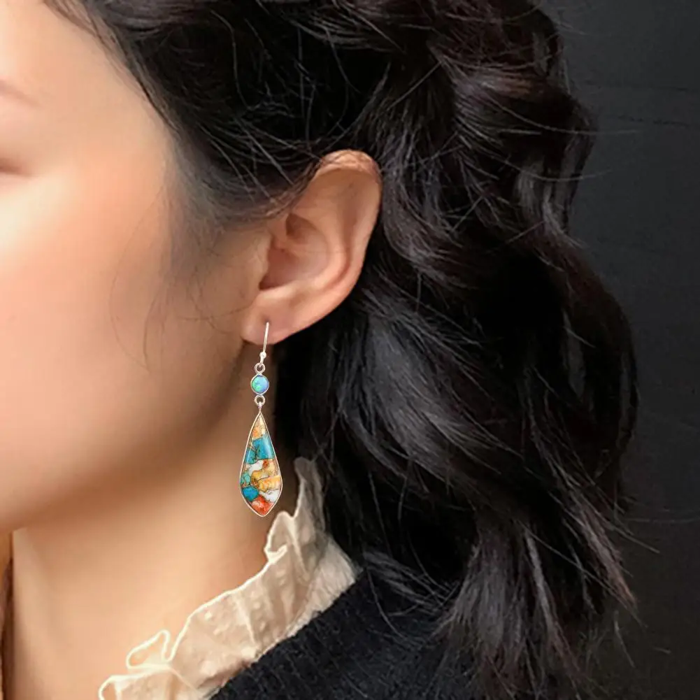 

Unique Dangle Earrings Lightweight Metal Girls Dangle Earrings Fashion Hook Earrings 1 Pair