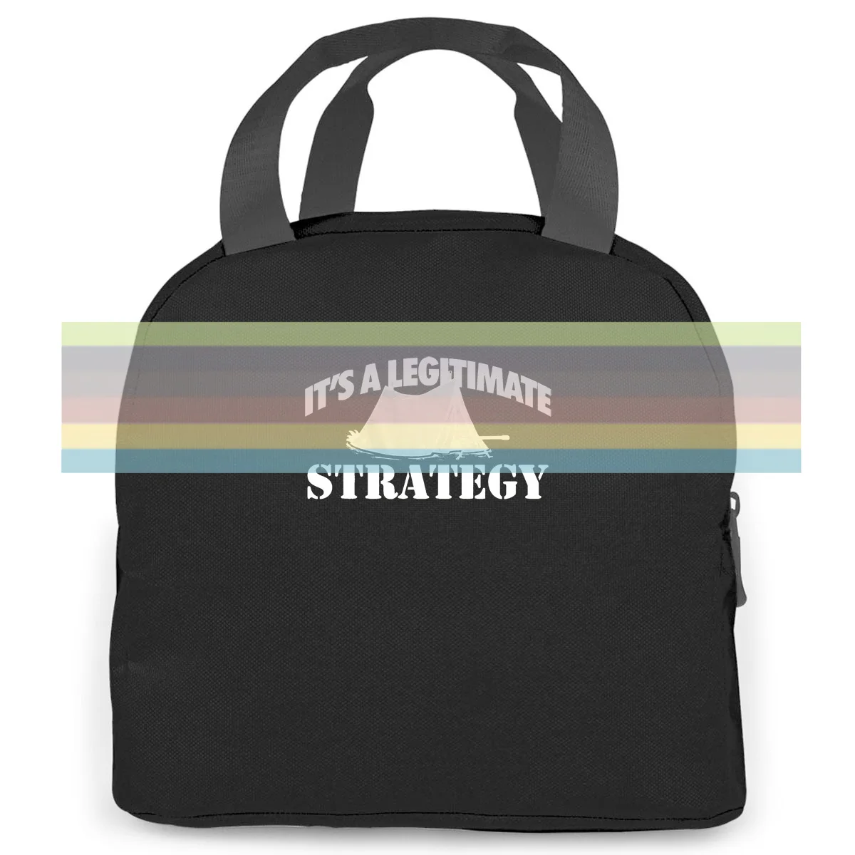 

Campinger It's A Legitimate Strategy Mens - Gamer Paintball Airsoft Printed women men Portable insulated lunch bag adult