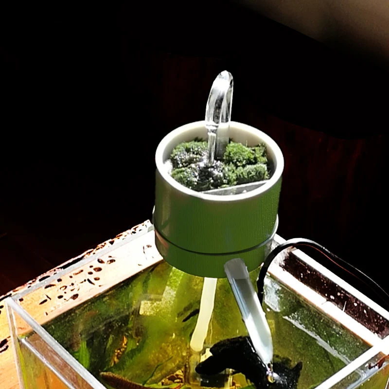 Креативный мини-фильтр для аквариума маленький внешний настенный фильтр