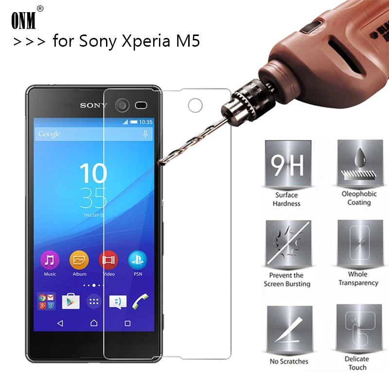2.5D 0 26 мм 9H Премиум Закаленное стекло для Sony Xperia M5 E5603 защита экрана закаленная