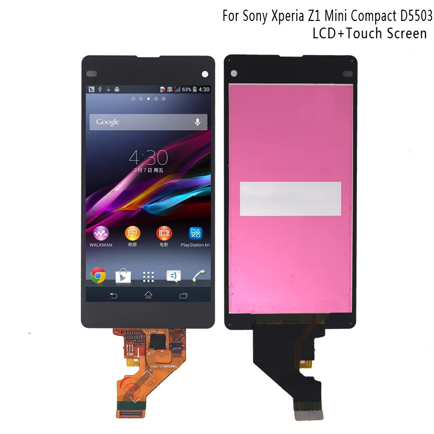 ЖК-дисплей 4 3 дюйма для Sony Xperia Z1 Mini Compact D5503 M51W дигитайзер сенсорного экрана в сборе