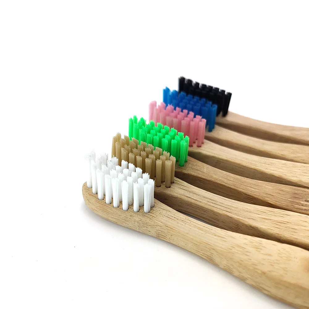 Бамбуковая зубная щетка Chidren мини-щетки для банниров из натурального