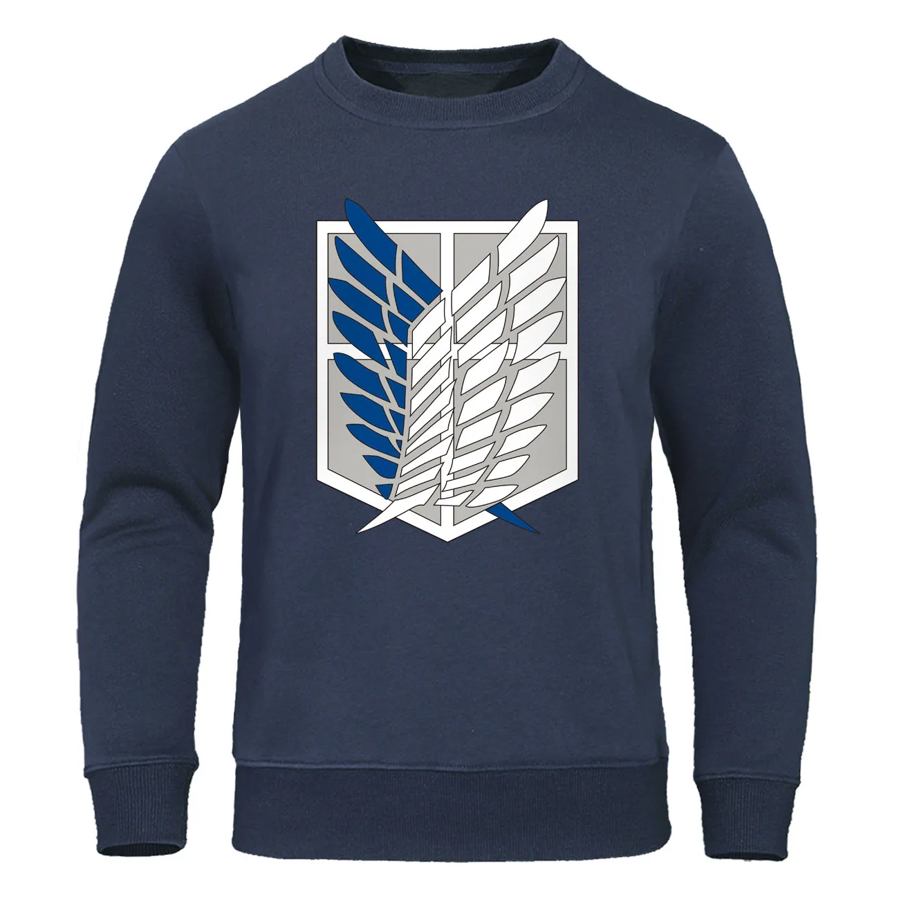 Осенне зимние теплые уличные толстовки Mikasa Wings Of Freedom мужская толстовка с
