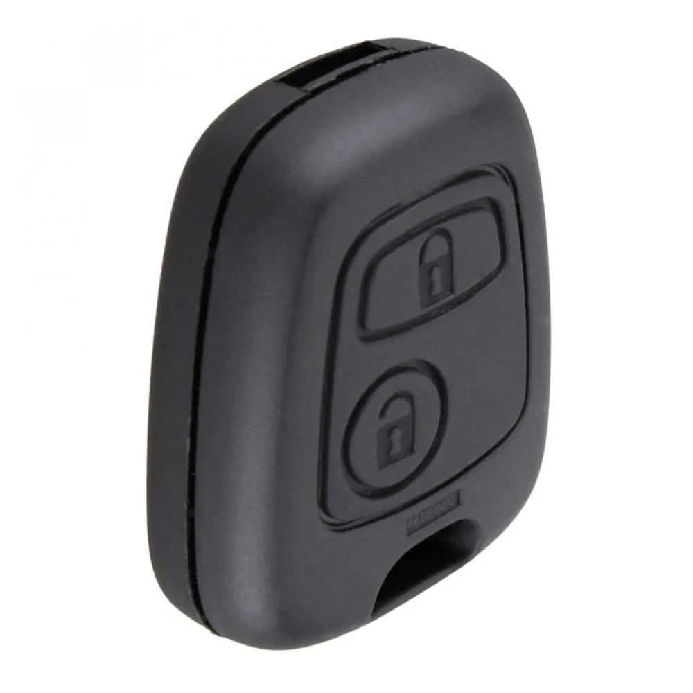 

2 Buttons Remote Key Car Key Fob Case Replacement Shell Cover For Peugeot 307 107 207 407 without Blade#281140