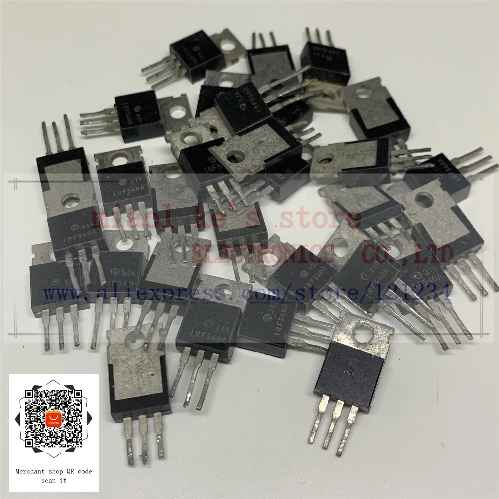[10 шт.] подержанные товары: IRF540APBF IRF820PBF IRF9520PBF IRF9630PBF IRF540A IRF540 IRF820 IRF9520 IRF9630|ics 501| |