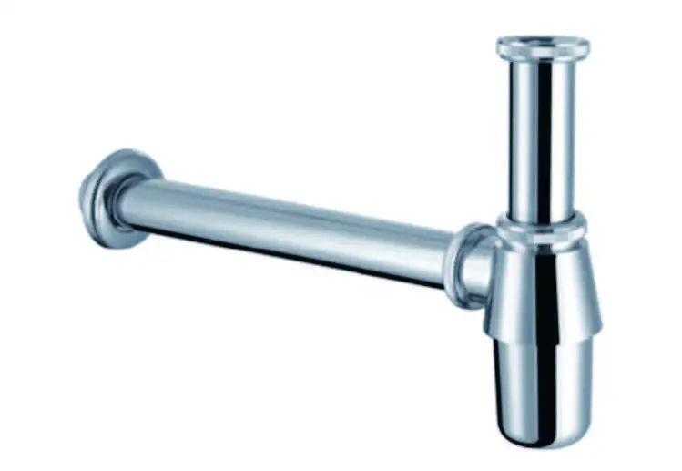 

Brass stainless steel tube gas trap