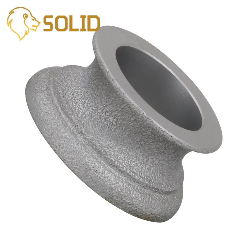 Припаянный алмазный шлифовальный круг с 3 дюймовым диском диаметром ручным