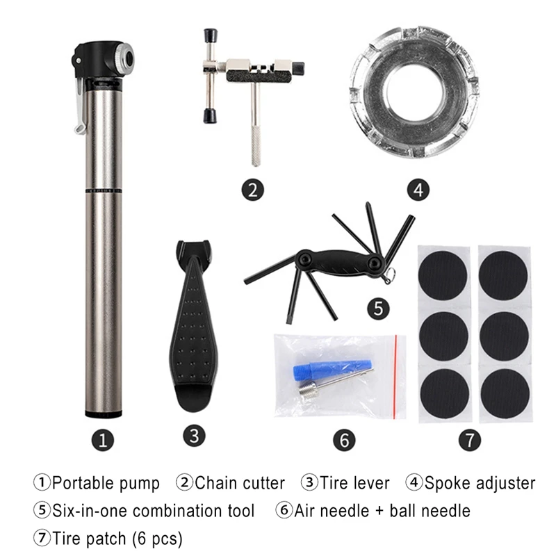 

Cycling Multi-tool DIY Bike Accessories Multitool Tool Kit Bicycle First Aid Outside Sport Freedom Repair