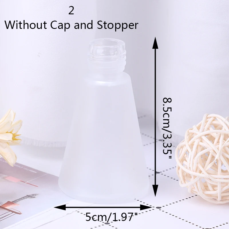 Прозрачное стекло Арома диффузор пустые бутылки DIY Замена Рид баночки Свадебная